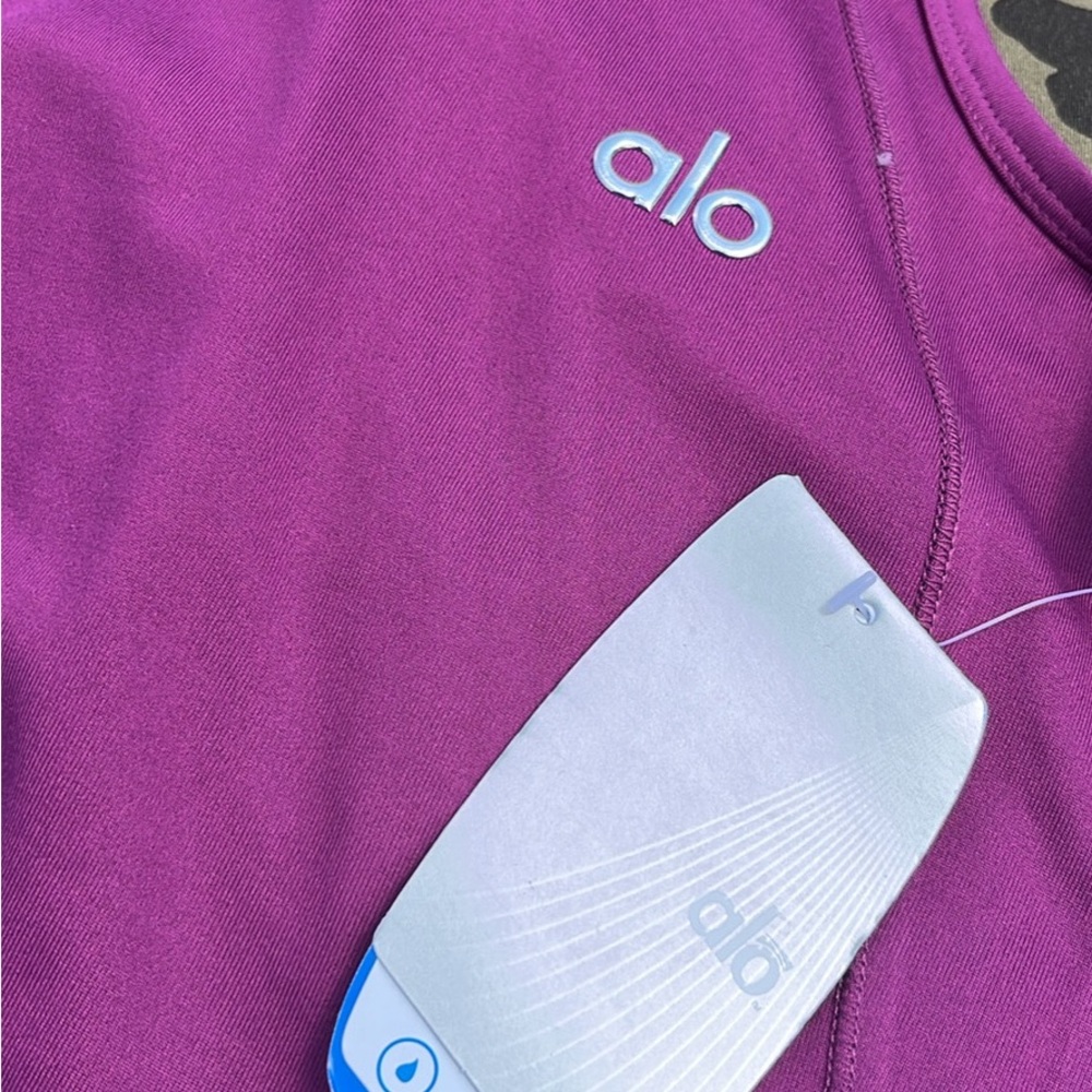 ALO Yoga Purple Tank Top